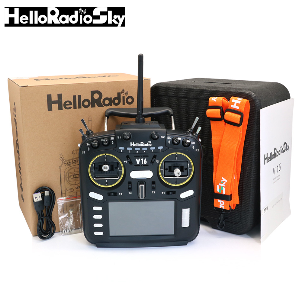 HelloRadio V16 /V16 Pro /V16 M - Drone Gimbal Controller ulasan dan harga